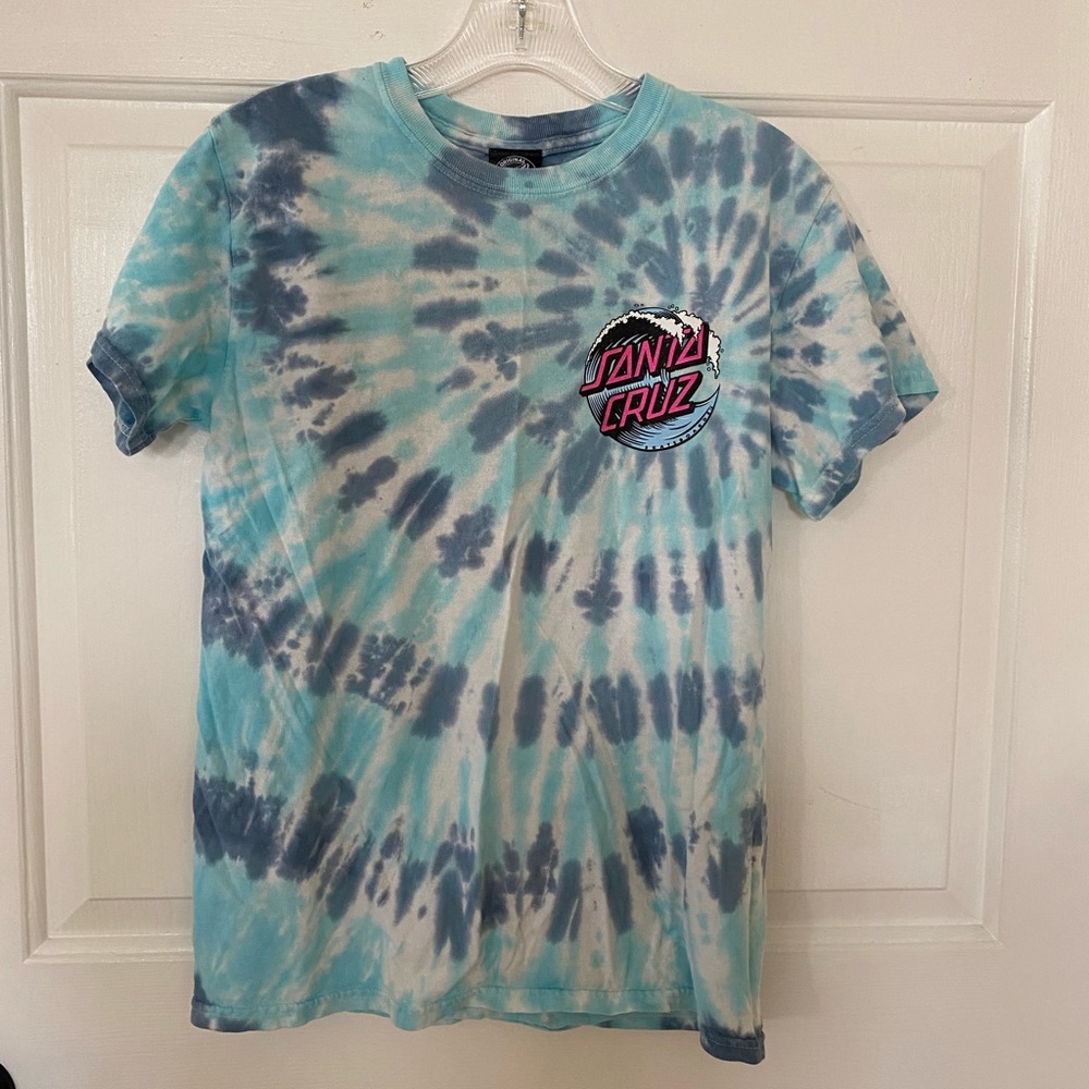 Santa Cruz tie dye tshirt